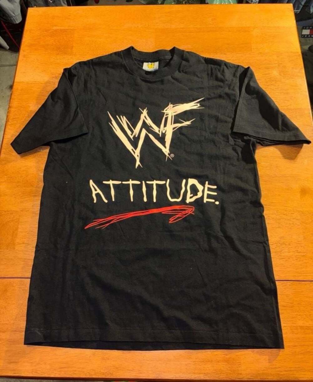 Large 1998 vintage WWF Attitude t-shirt. Stone Cold...